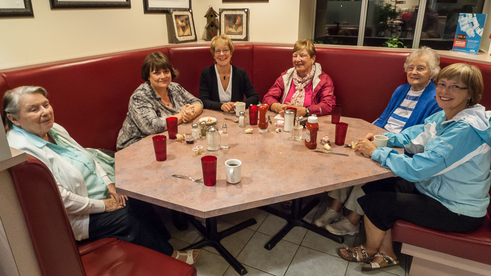 Claire's birthday dinner