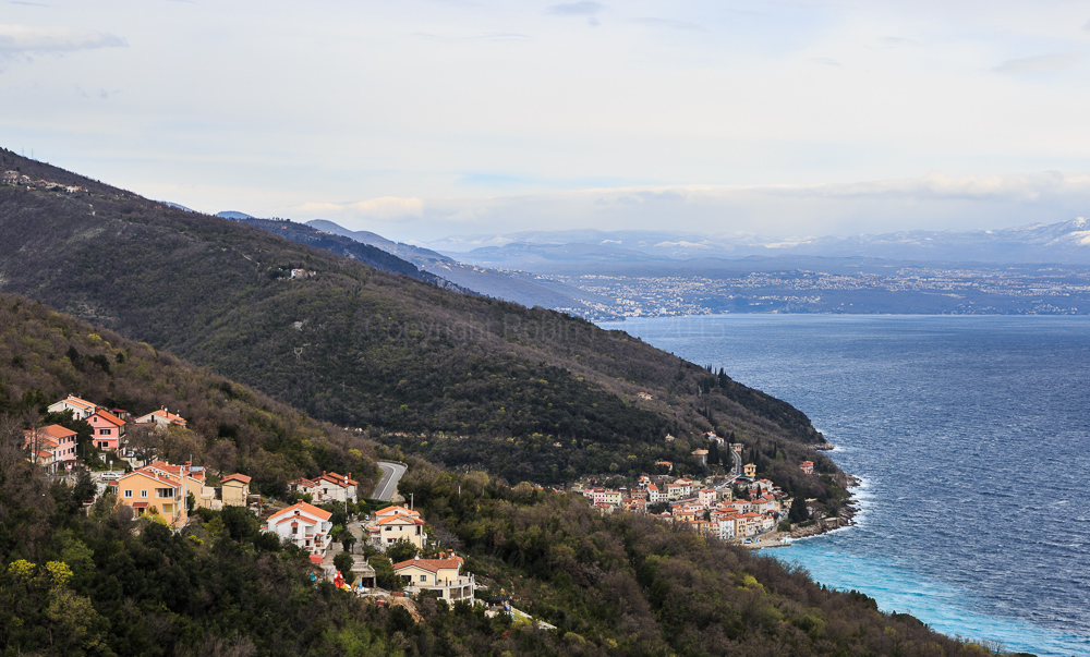 View of Moscenicka Draga from Moscenice