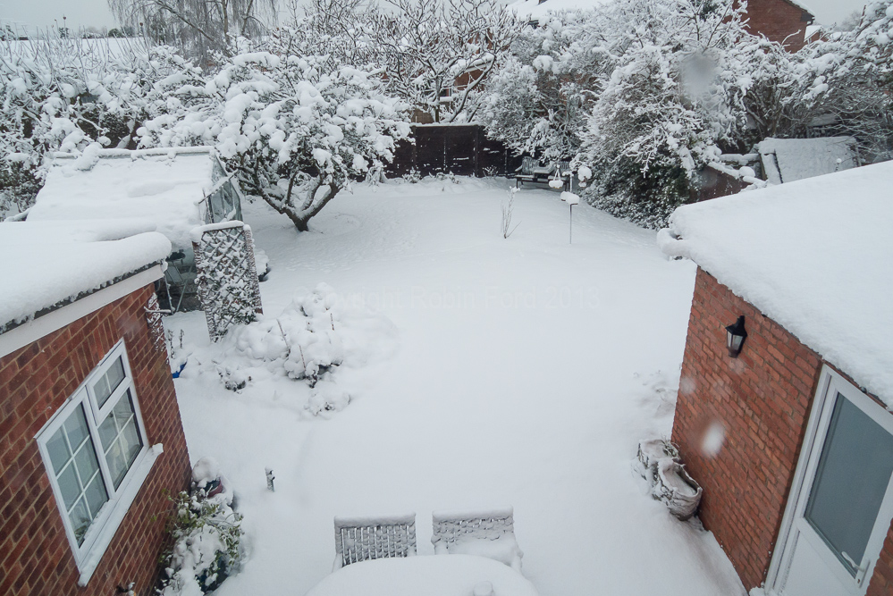 This much snow is unusual, January 2010