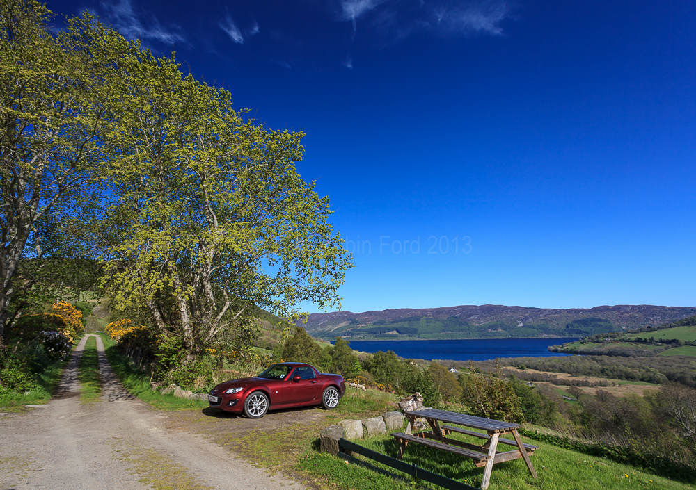 View towards Loch Ness
