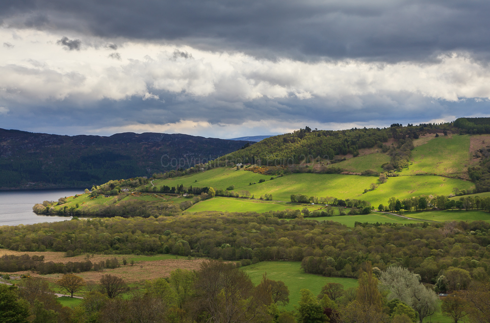 View over Loch Ness