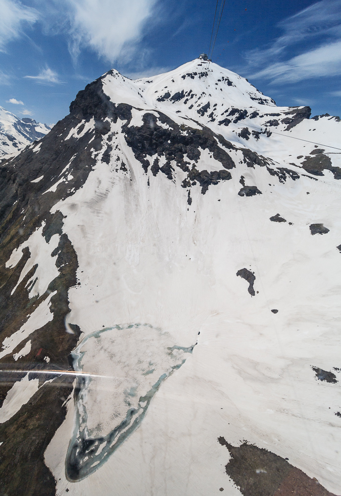 Riding the cable car
