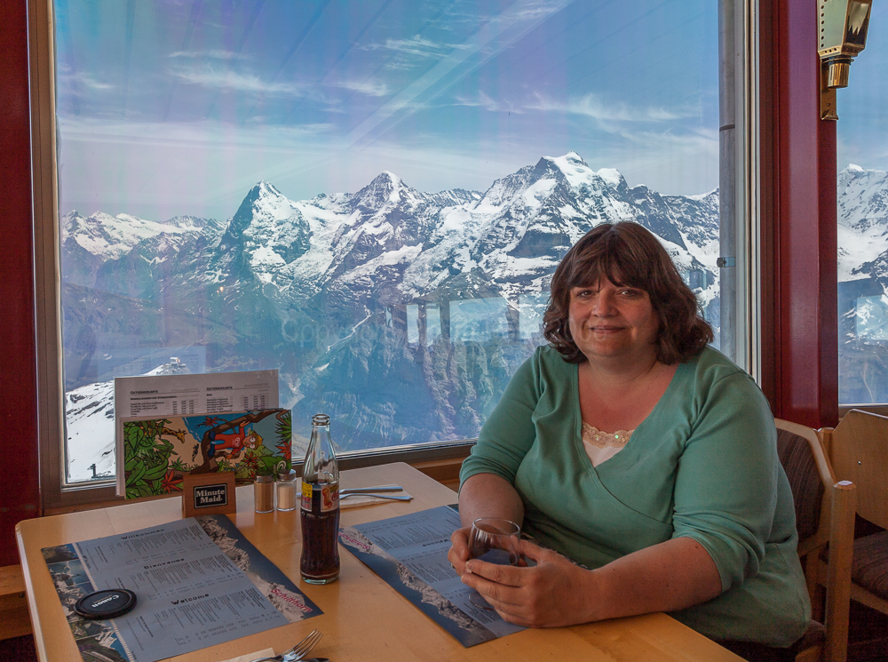 Claire going round in circles