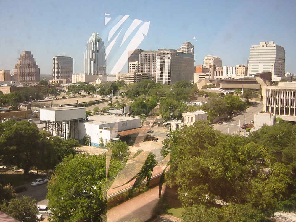 View from our hotel in Austin - 17/09/05