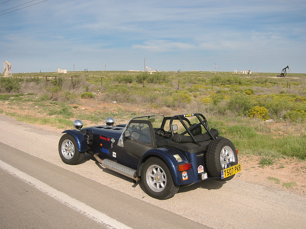 On route from Midland TX to Ruidoso NM - 19/09/05