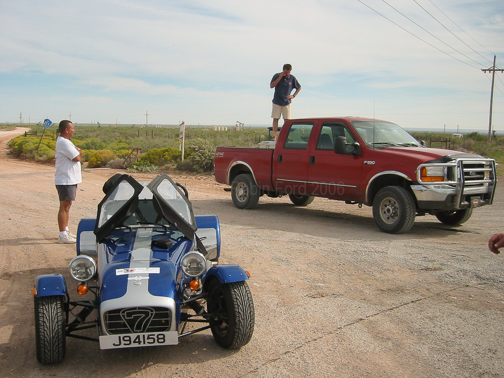 On route from Midland TX to Ruidoso NM - 19/09/05