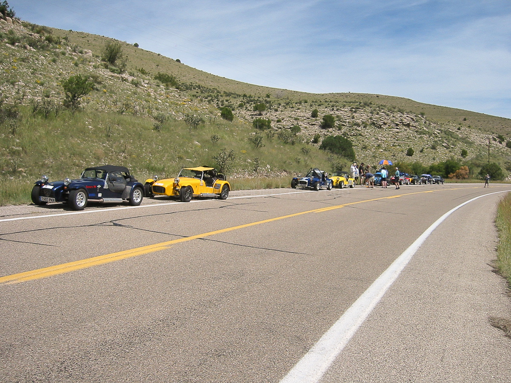 On route from Midland TX to Ruidoso NM - 19/09/05