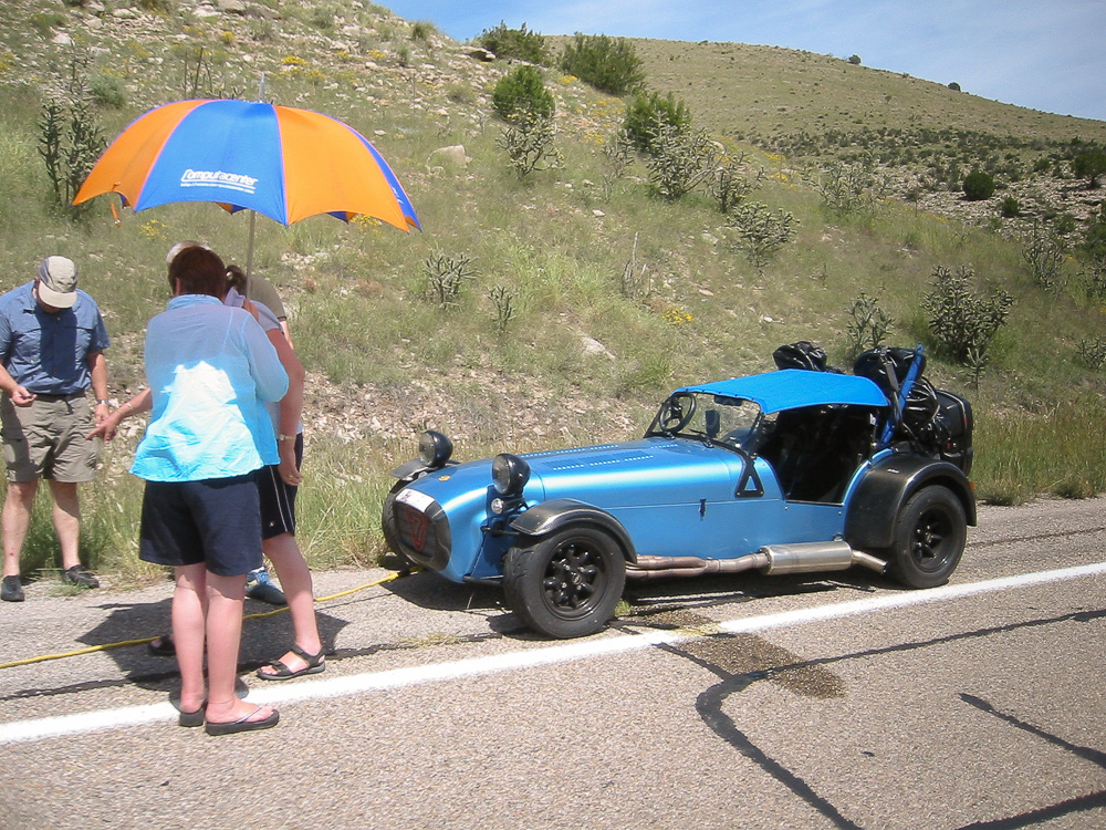 On route from Midland TX to Ruidoso NM - 19/09/05