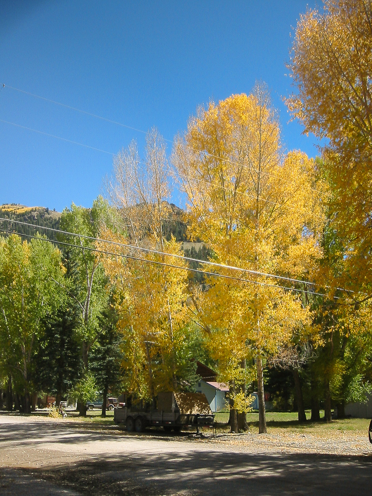 On route from Durango to Vail CO - 25/09/05