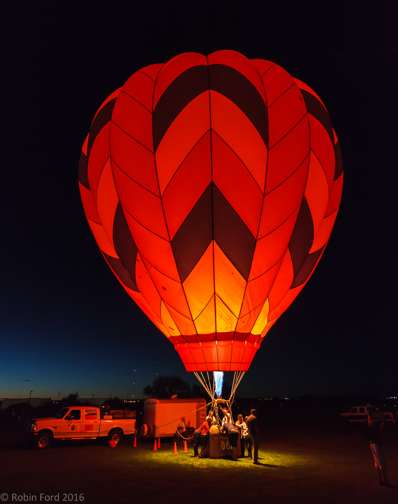 Balloon Glow, Saturday the 1st of October
