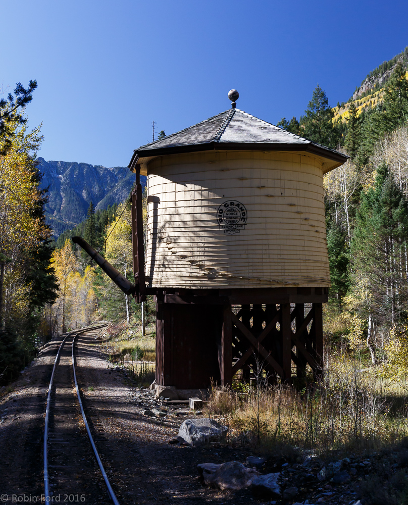 An original water tower, this one is no longer in use