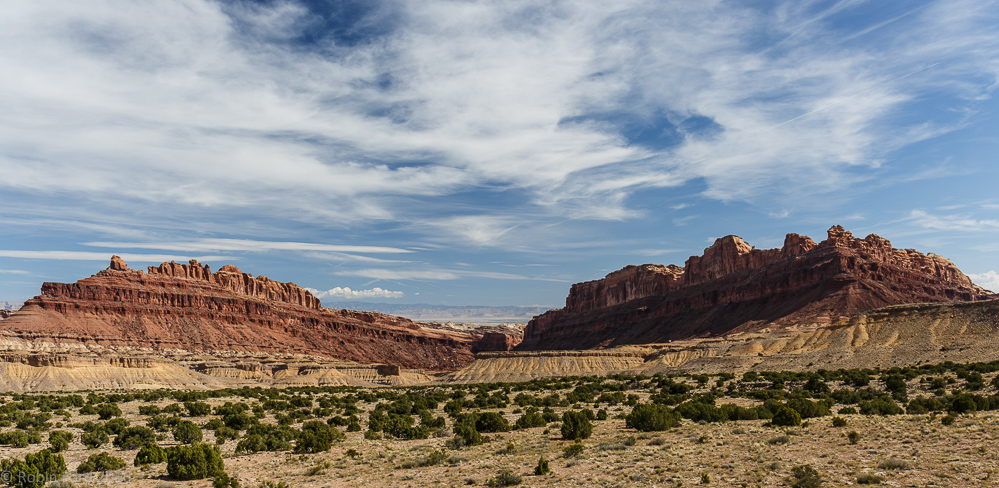 Highway rest stop in Utah