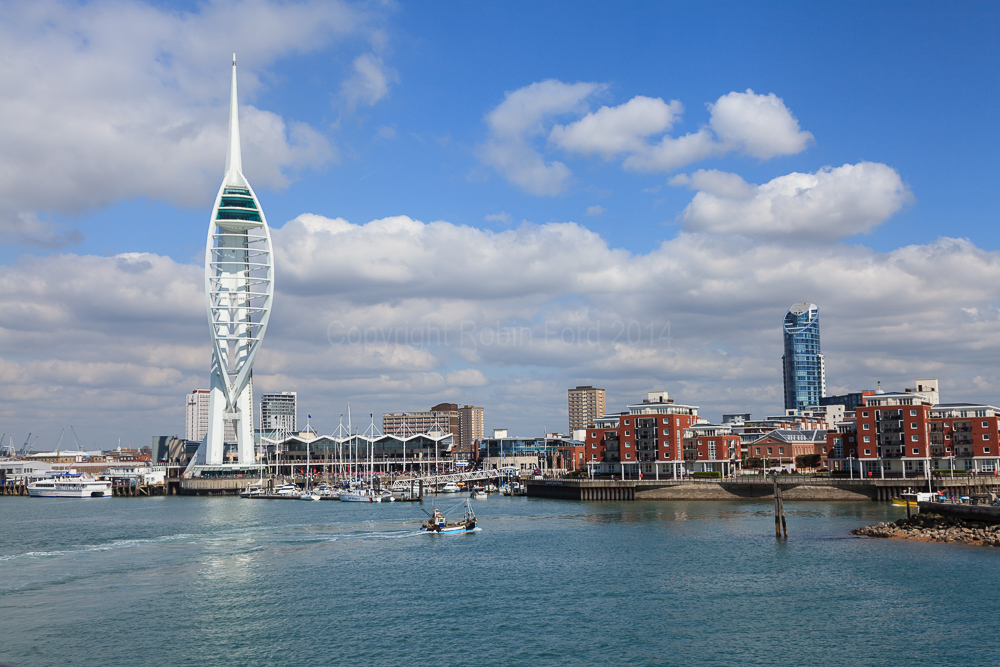 Departing from Portsmouth