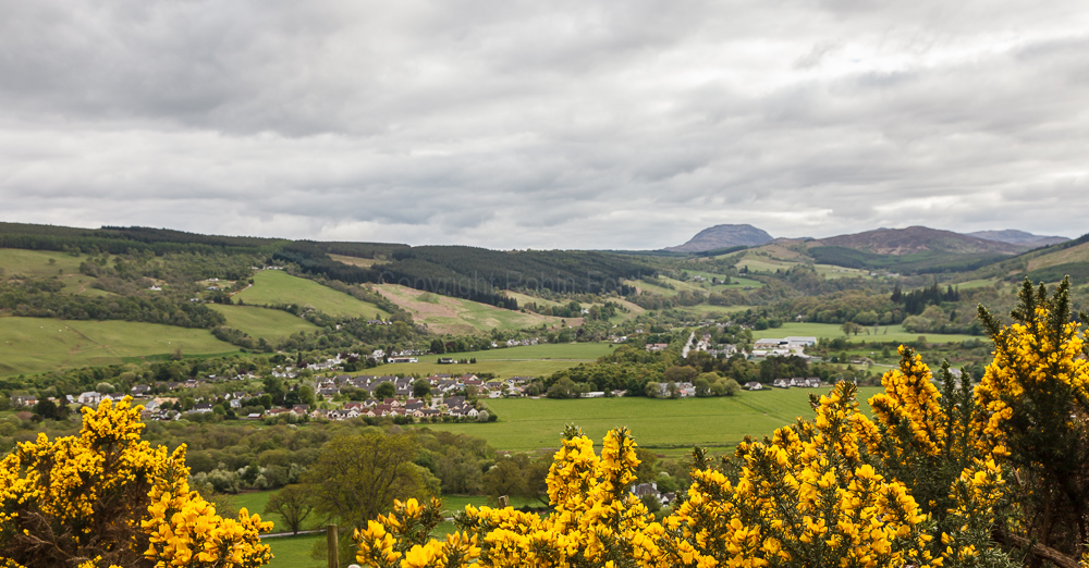 View over Drumnadrochit