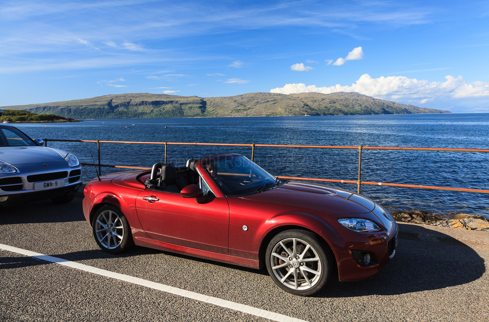 Waiting for our ferry to Oban