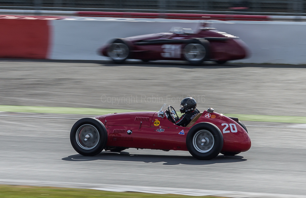 Sunday July 31st - Maserati Trophy for HGPCA Pre '66 Grand Prix Cars